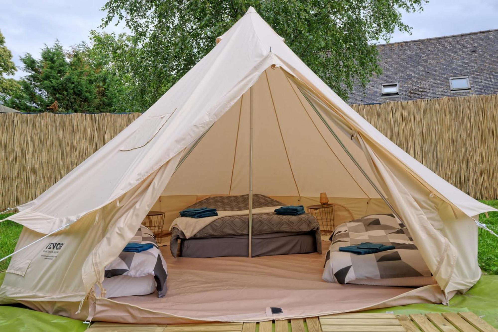 Tipi Experience L'Echappee Belle Hotel Saint-Maudez Eksteriør billede